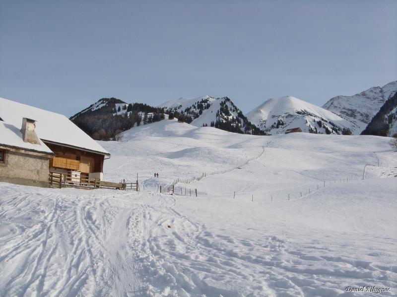 Les Chablets, dernier rayons du soleil avant la grisaille !