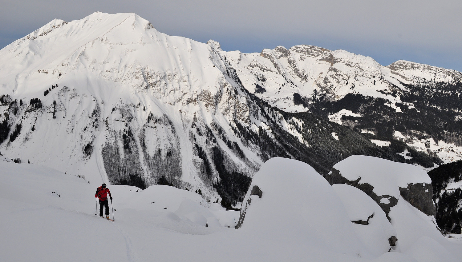 On monte aux Pointes Longues ...
