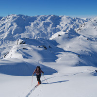 Ultimi metri prima del Dosso Resaccio 2719 m.