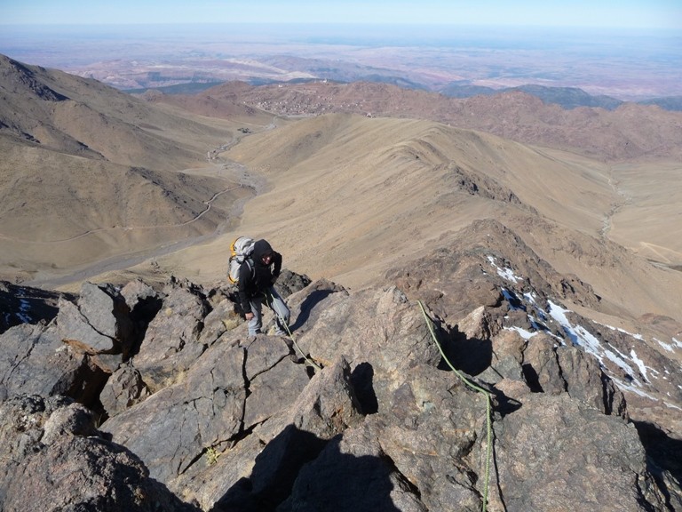 arête tizi n'itbir