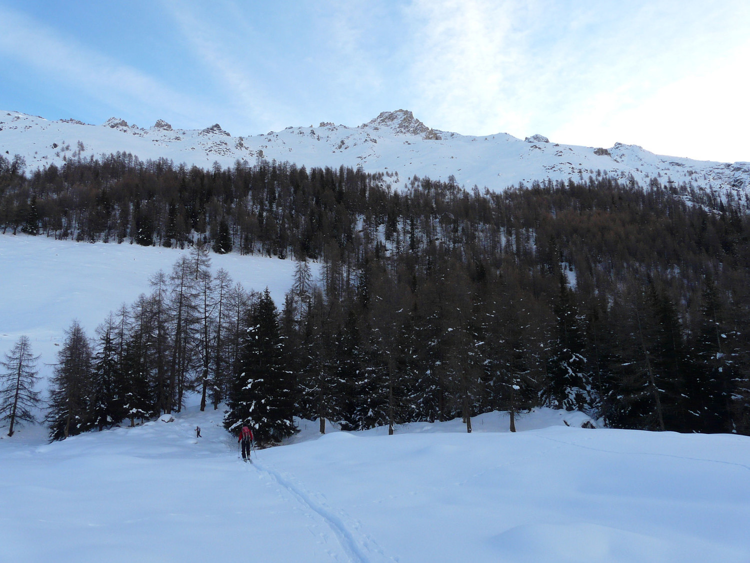 Le Mont Rouge direction pointe d'Artsinol