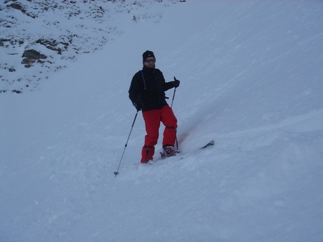 Coco dans la combe N