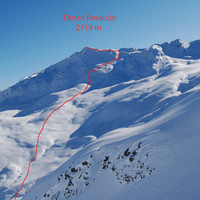 L'itinerario al Dosso Resaccio 2719 m.