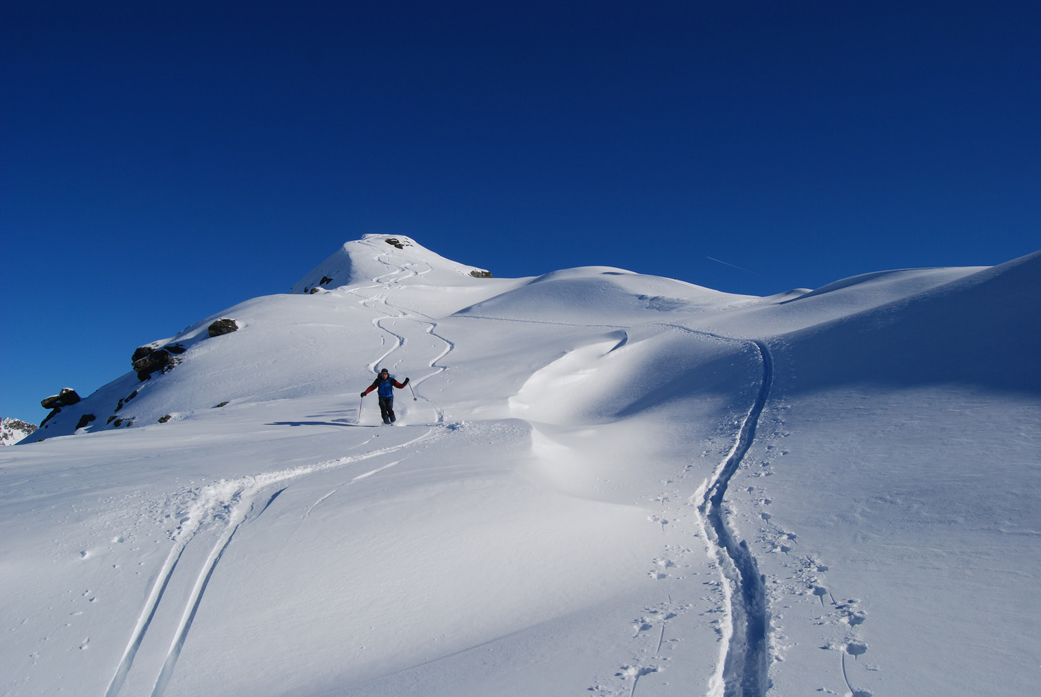 La cima del Dosso Resaccio 2719 m.