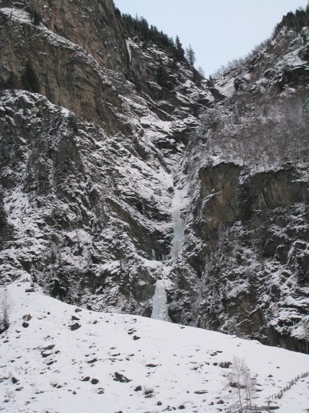 Gsallerbach, Kaunertal (vue de la route)