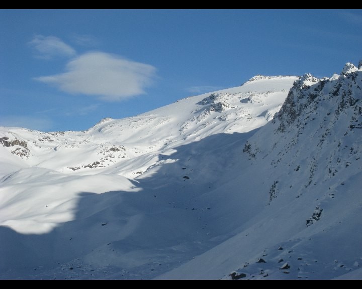 Senggkuppe, versant Mattwaldalp