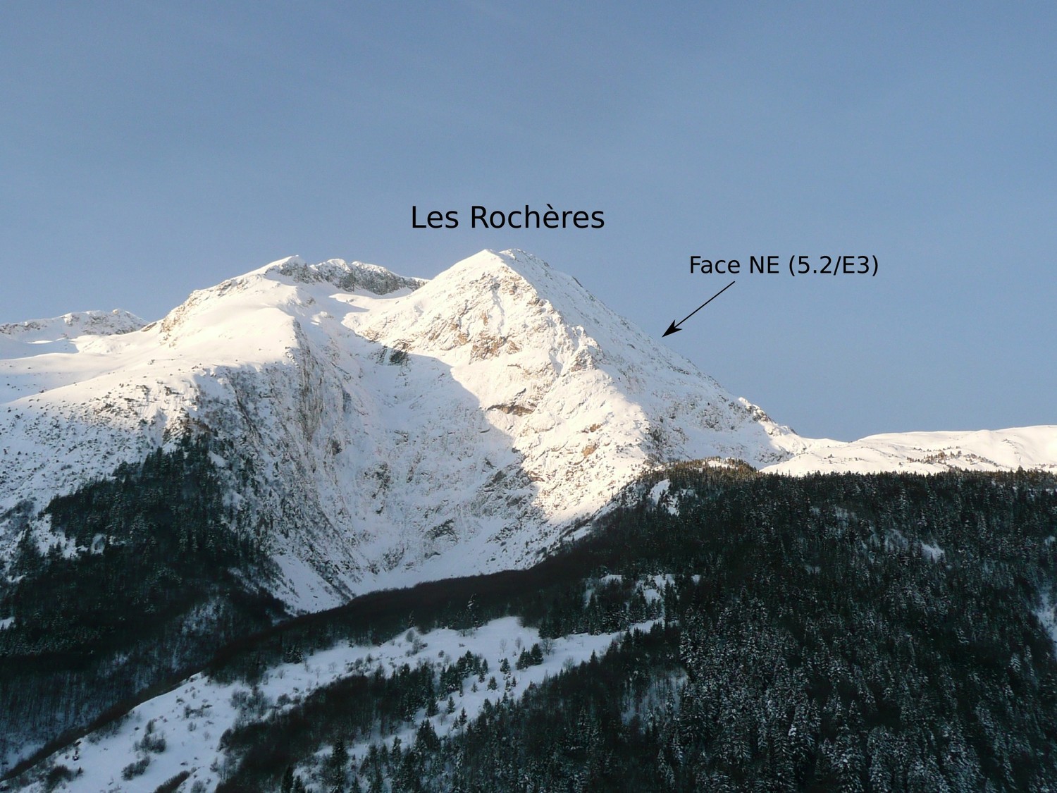 Les Rochères et la Combe Chave