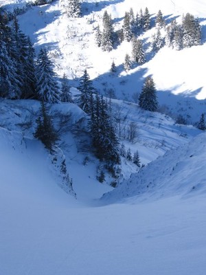 Couloir W du Sangle