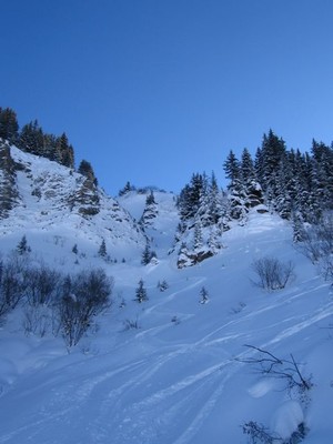 Couloir W du Sangle