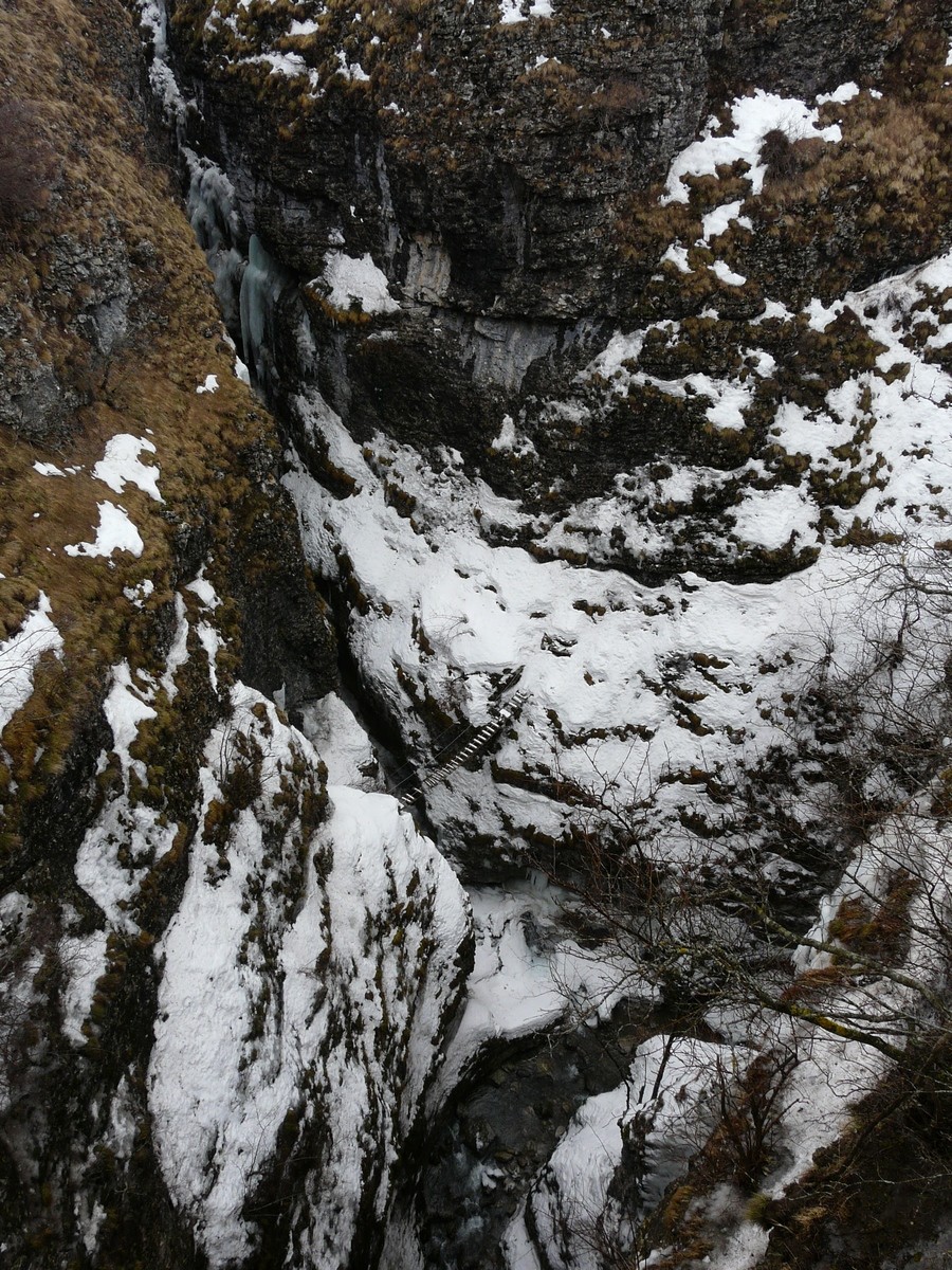 Gorge des Etroits (hiver)