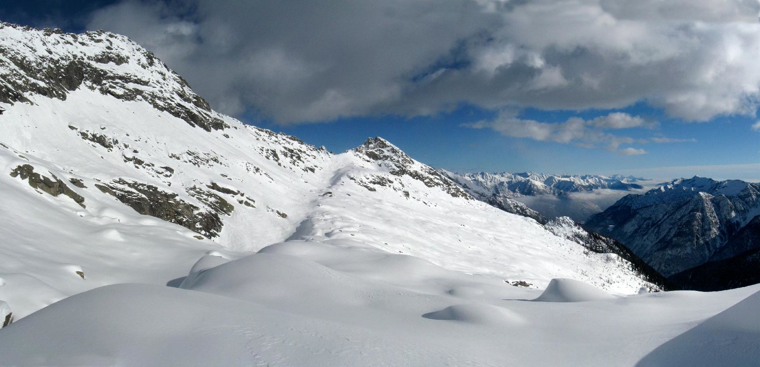 pizzo d'Orsalia, lago Pero e Melo, Bocchetta d'Orsalia