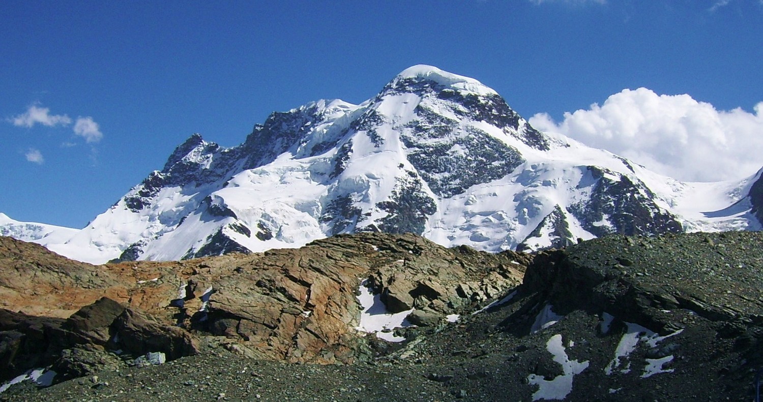 La muraille nord du Breithorn