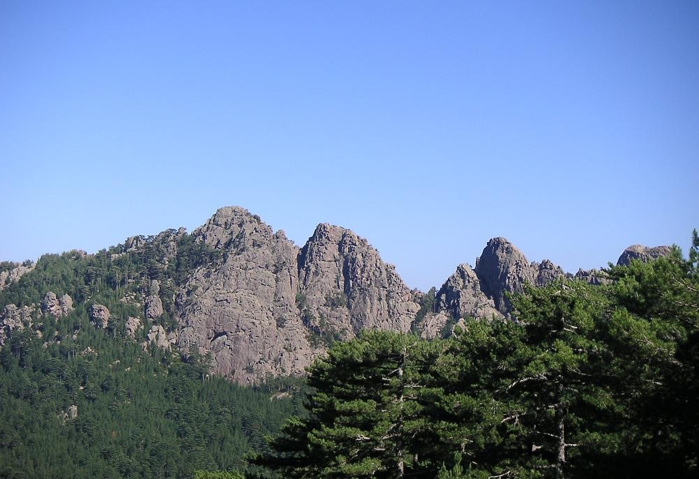 Bavella: Punta Caleta et Punta Ciaccianu