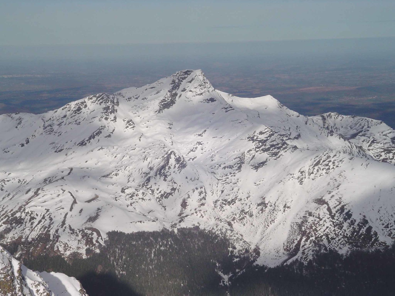 itinéraires en face sud du Montaigu