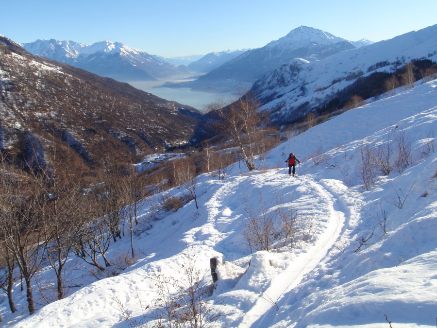 verso la cima del tabor