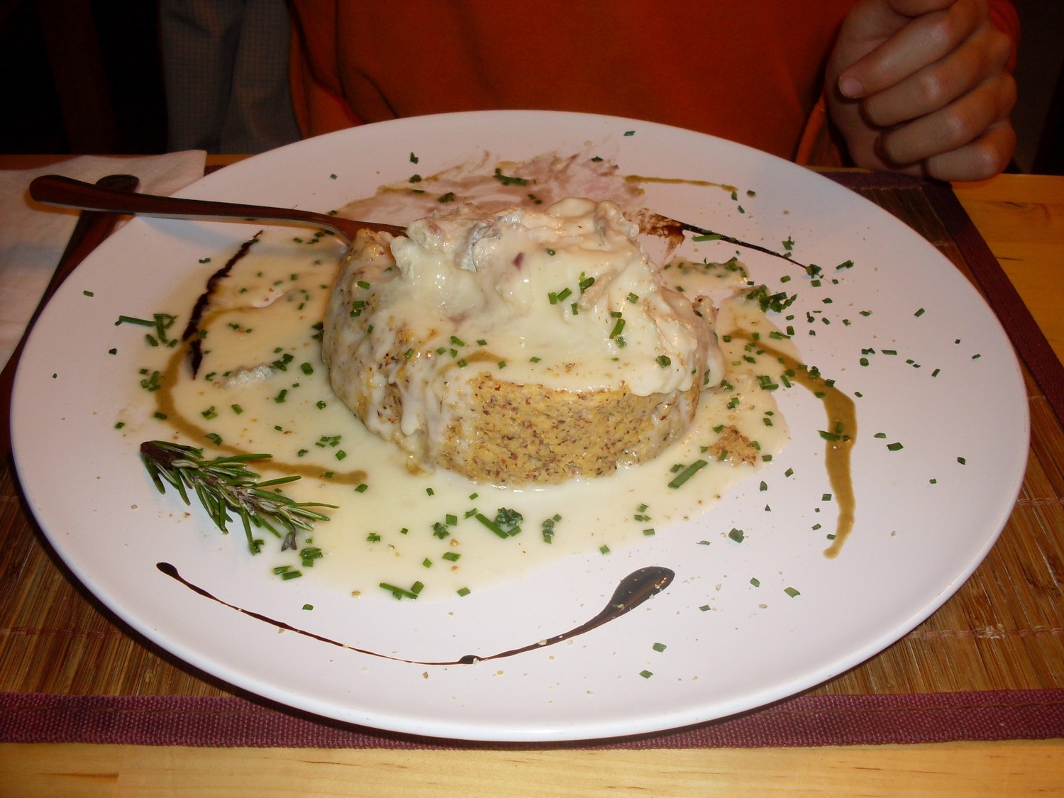 polenta e gorgonzola