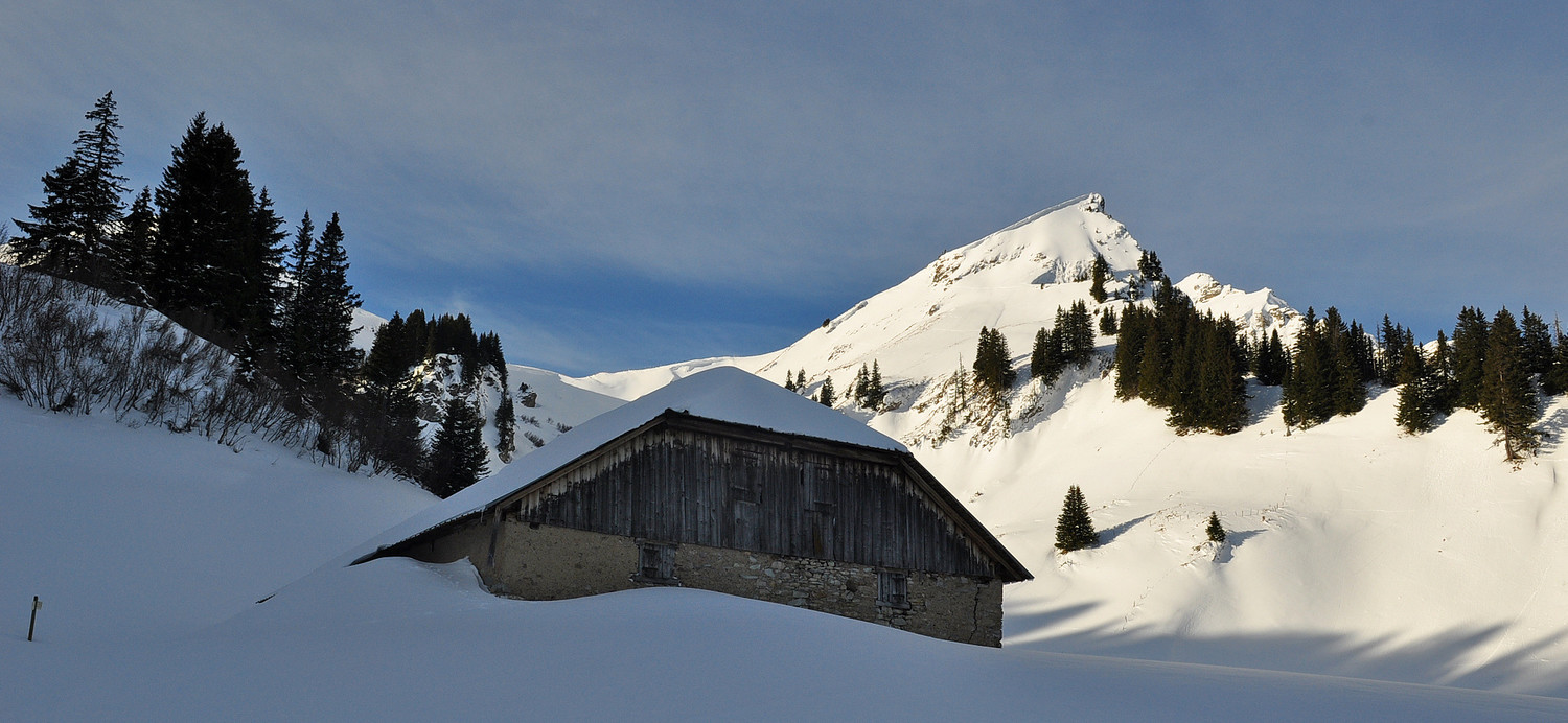 Chalet de Torrens à la montée sous les Mattes