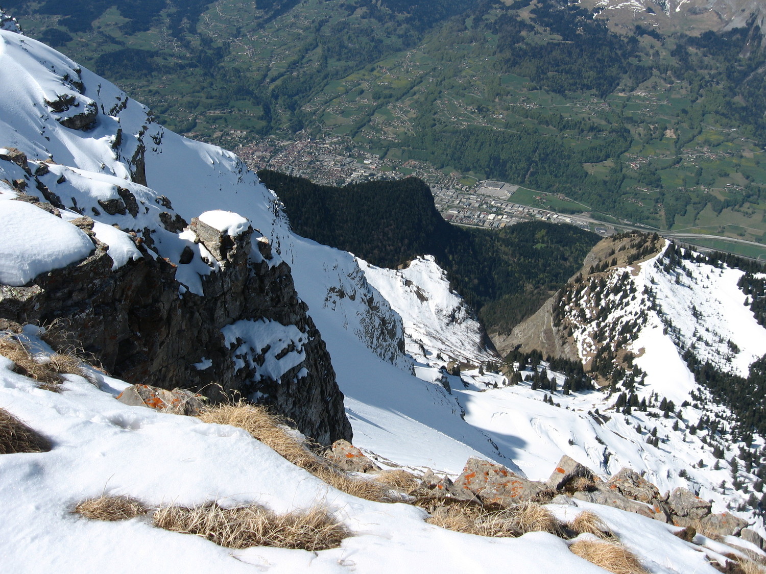 Le printemps est bien installé 2000m plus bas...