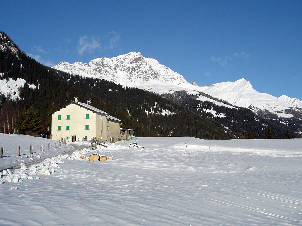 dalla bella piana di Selva: il Piz Varuna ed il Curnasel