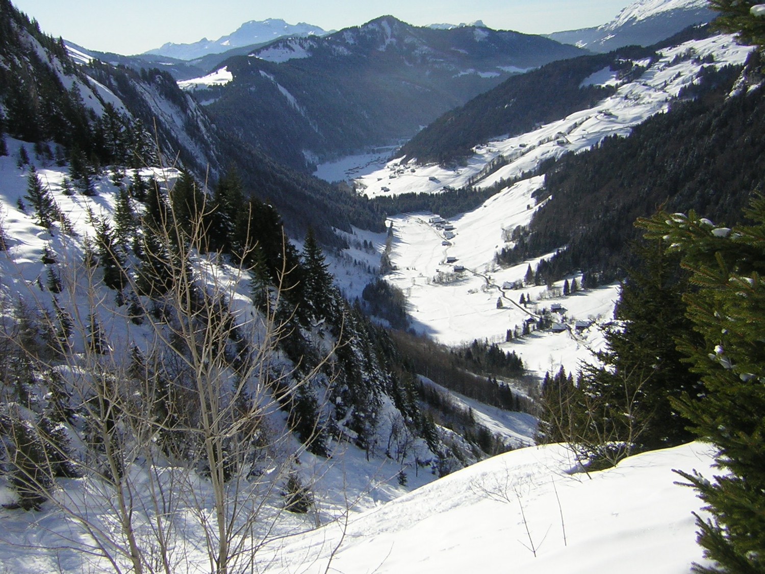 Descente à travers les "varosses"