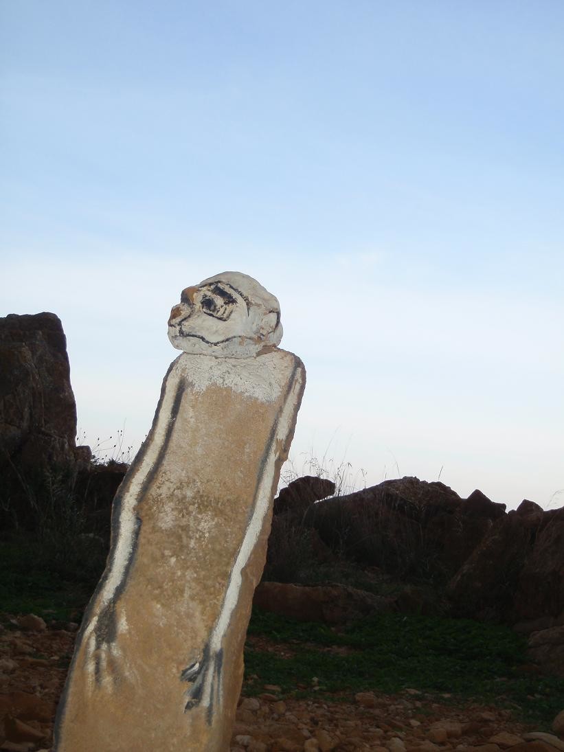 Le singe gardien du musée !