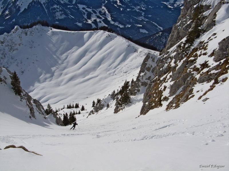 Descente du couloir de Sex du Coeur