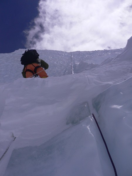 Cho Oyu 8201m (Tibet) - passage raid à 6800m