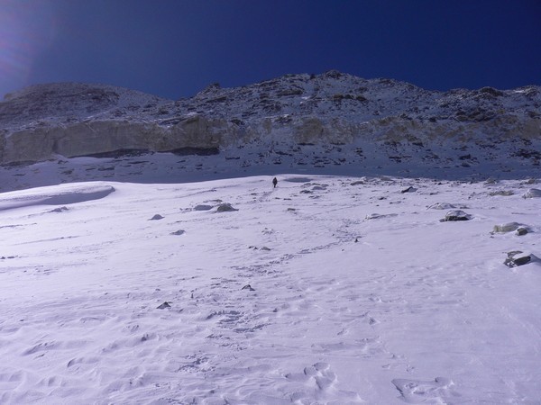 Cho Oyu 8201m (Tibet) - Yellow band au dessous C3