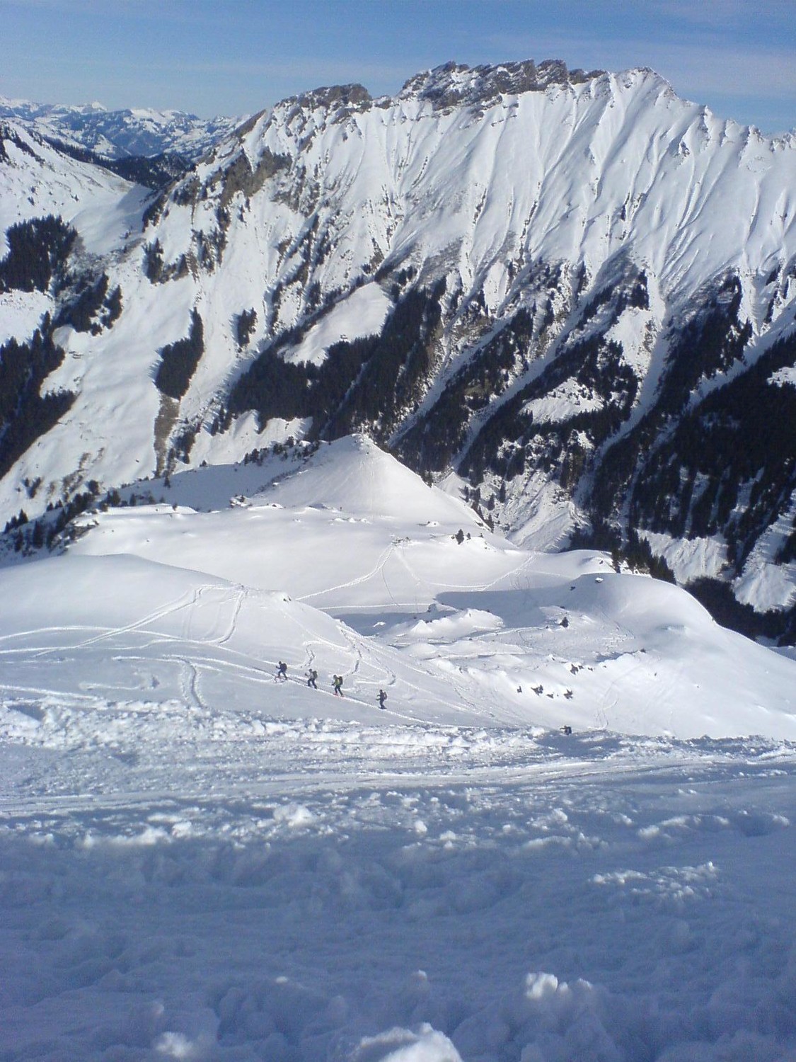 montée au sommet