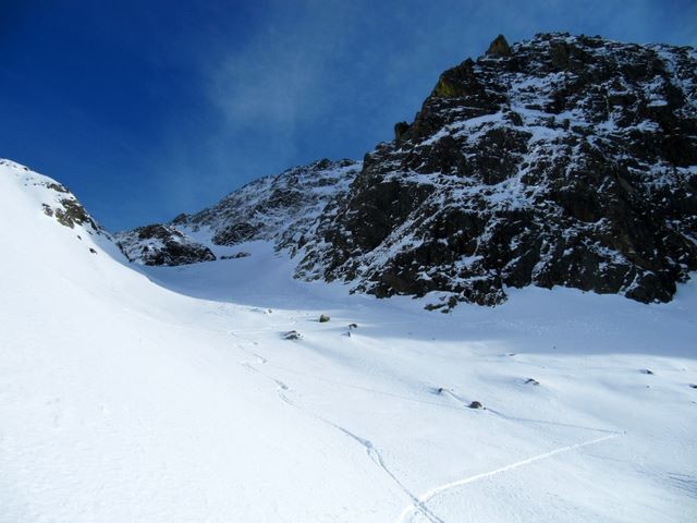 La Plagne Vaumard : tracée et descendue