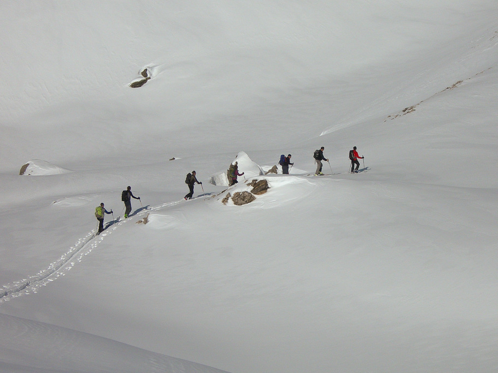 Sous le Col des Arpettes...