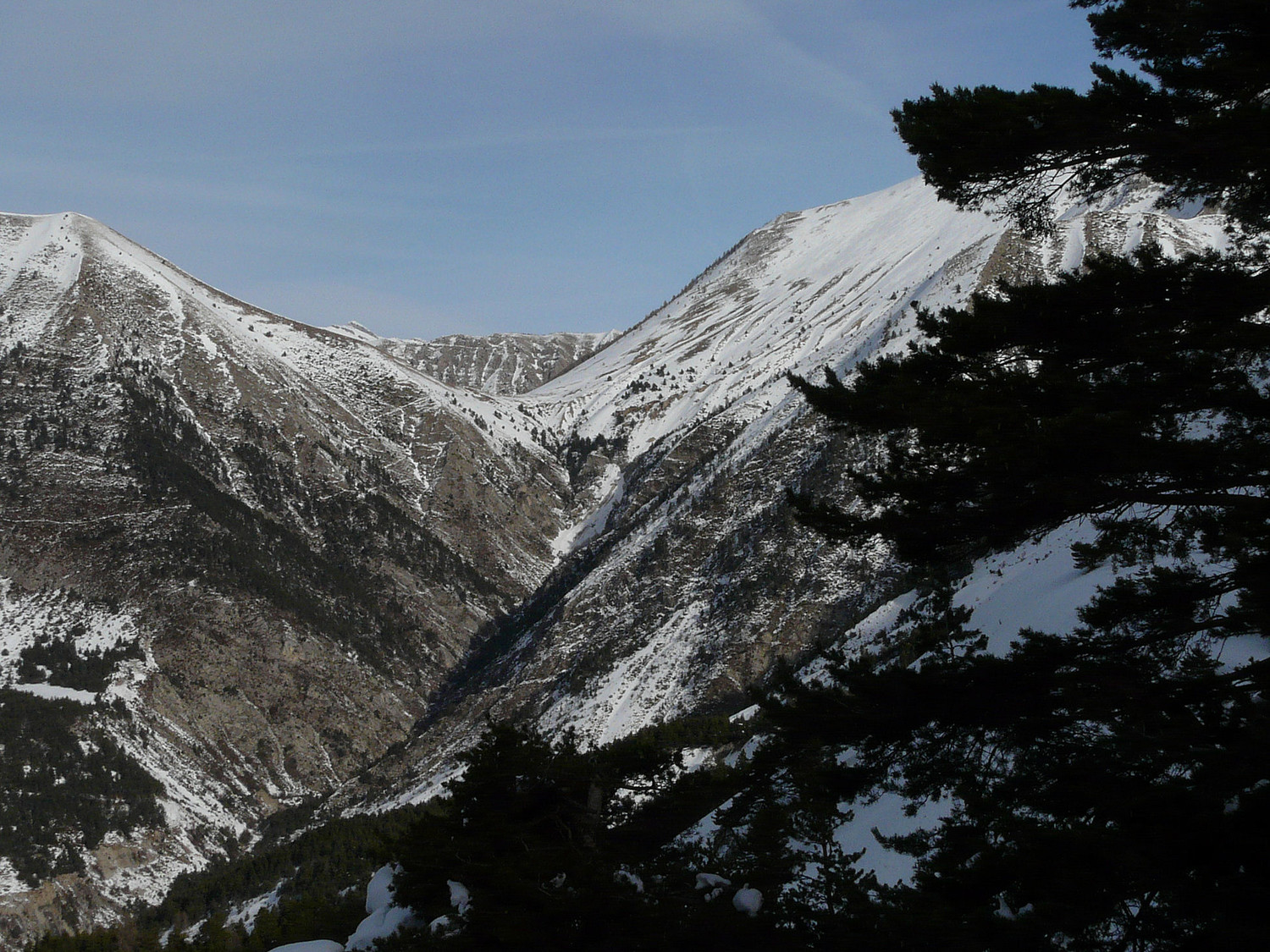 Le col de la Baisse