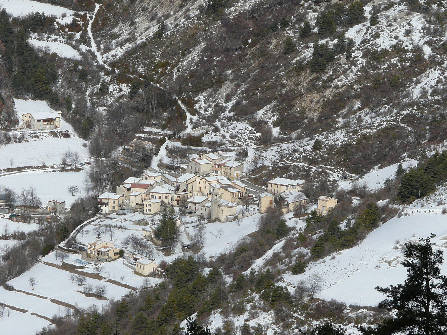 Le village de Chavailles