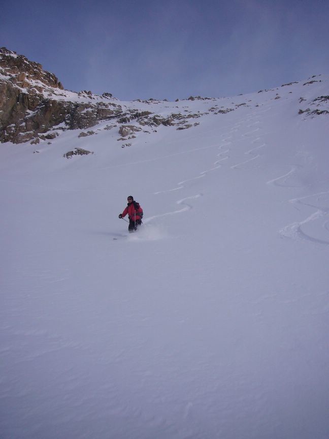 premires virages d'une longue série sous le col