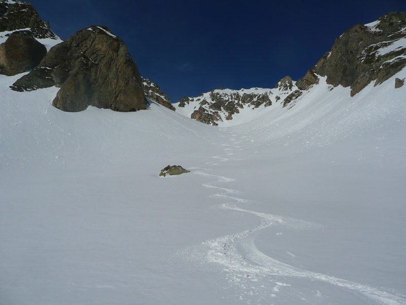 dans le vallon sous le Col d'Aulon