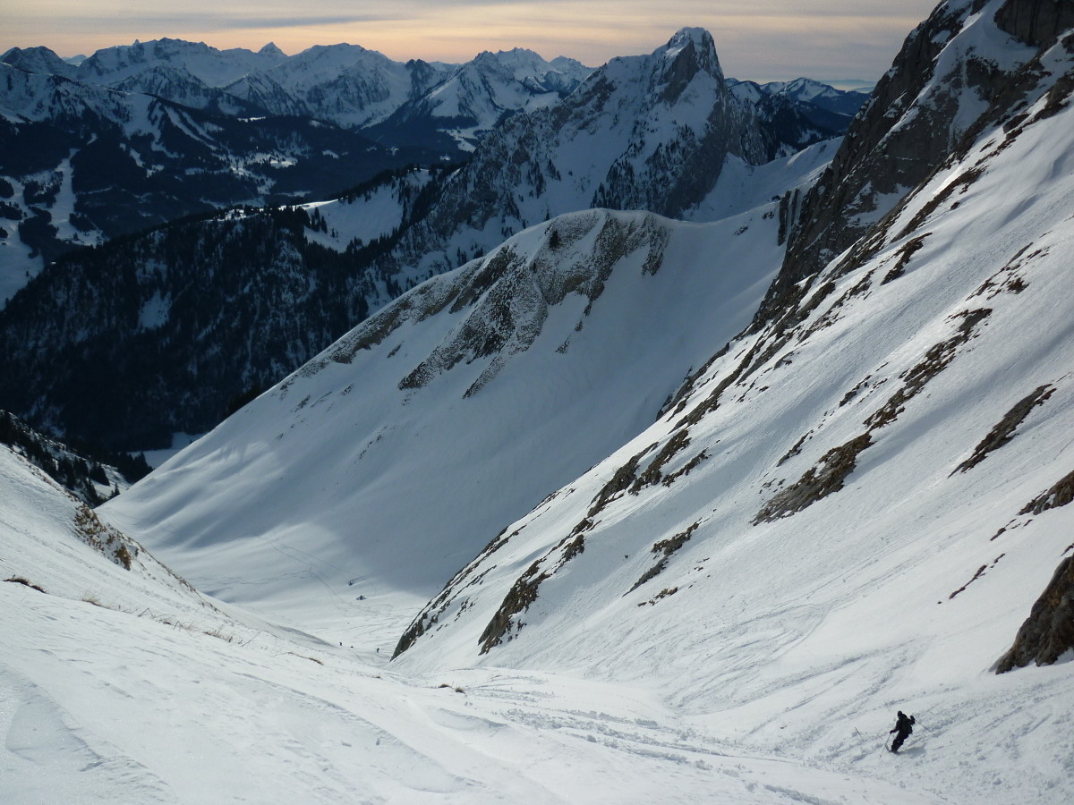 Descente des Cornettes