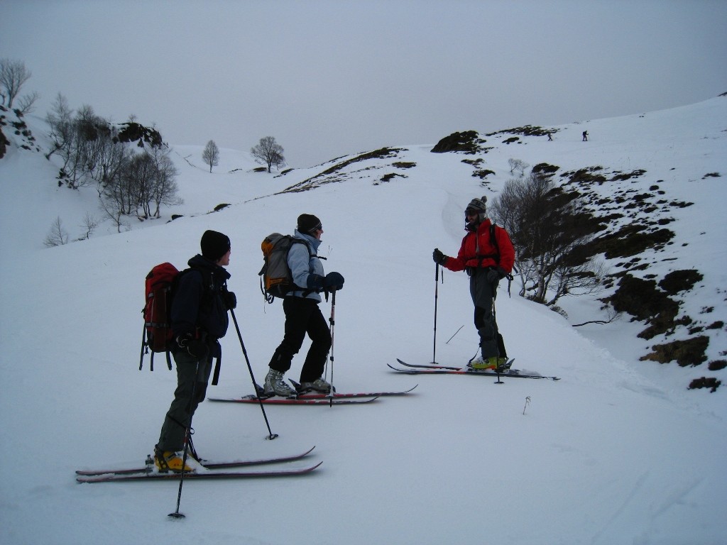 Pendant la descente, ça papotte toujours autant !