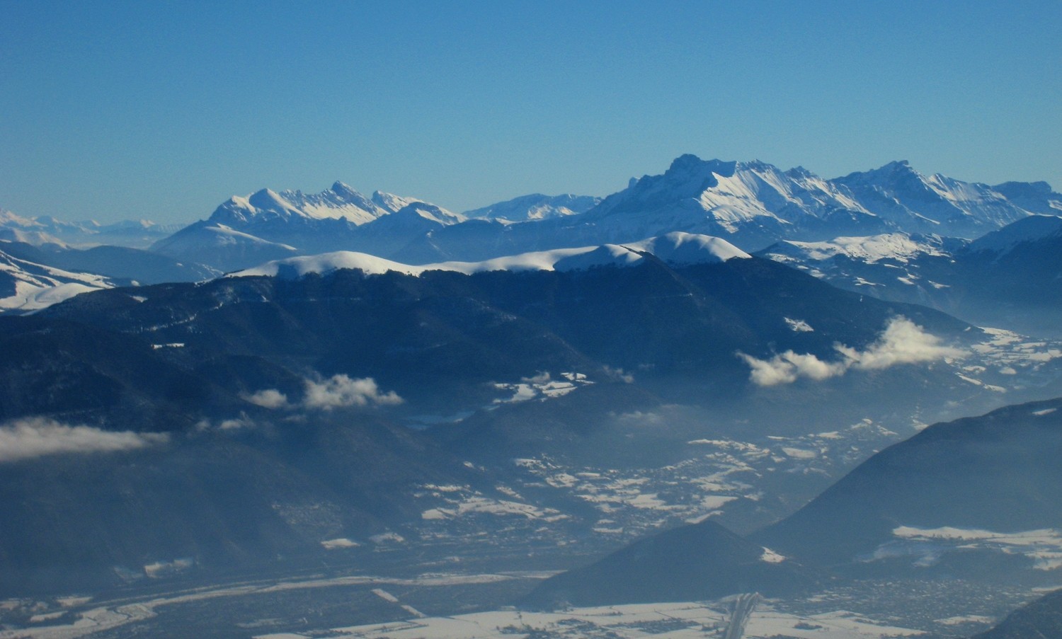 le Nord Dévoluy depuis le Moucherotte