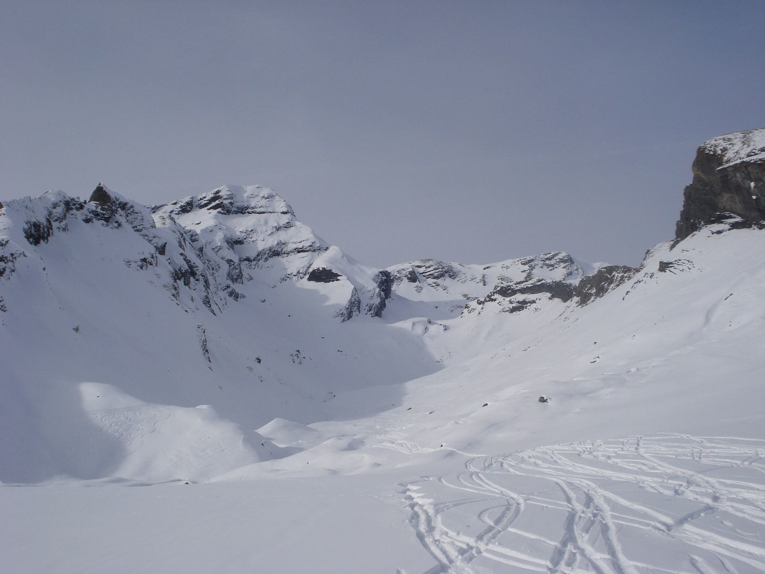Descente du Wildgärst par le vallon de Wischbääch