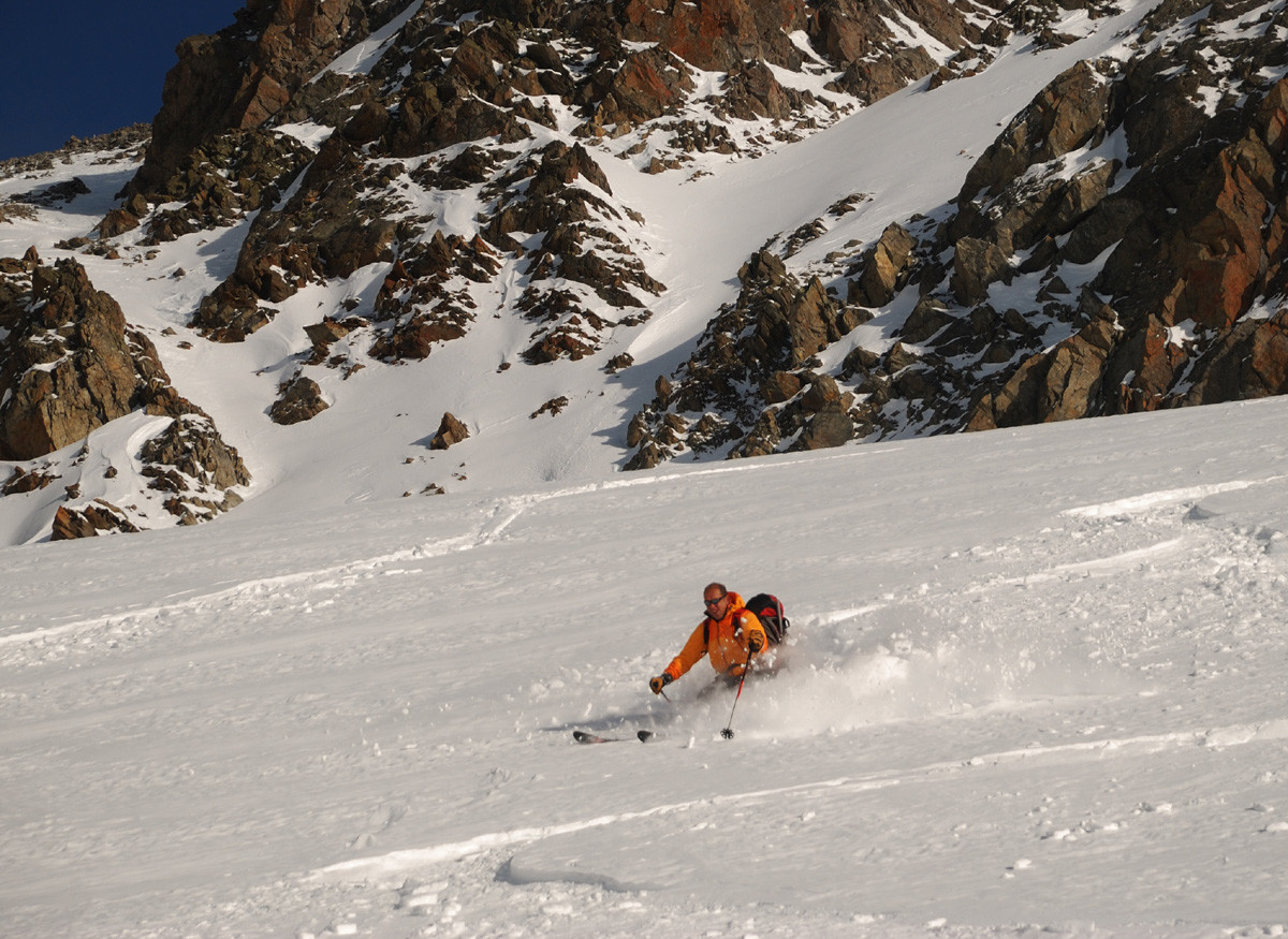 Glacier du Rossfirn à la descente du Zwächten (Uri - Suisse Centrale)
