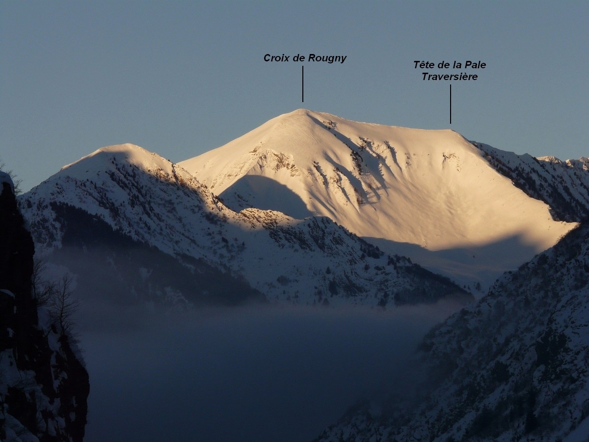 Croix de Rougny - Versant NE