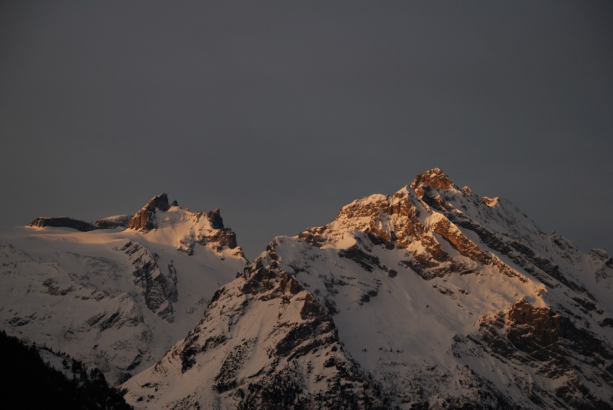 Spannort et Schlossberg (Uri) vus de Haldi