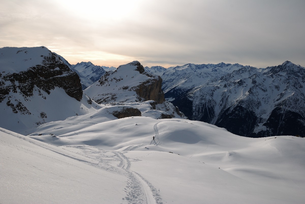 Remontée au Hoch Fulen (Uri)