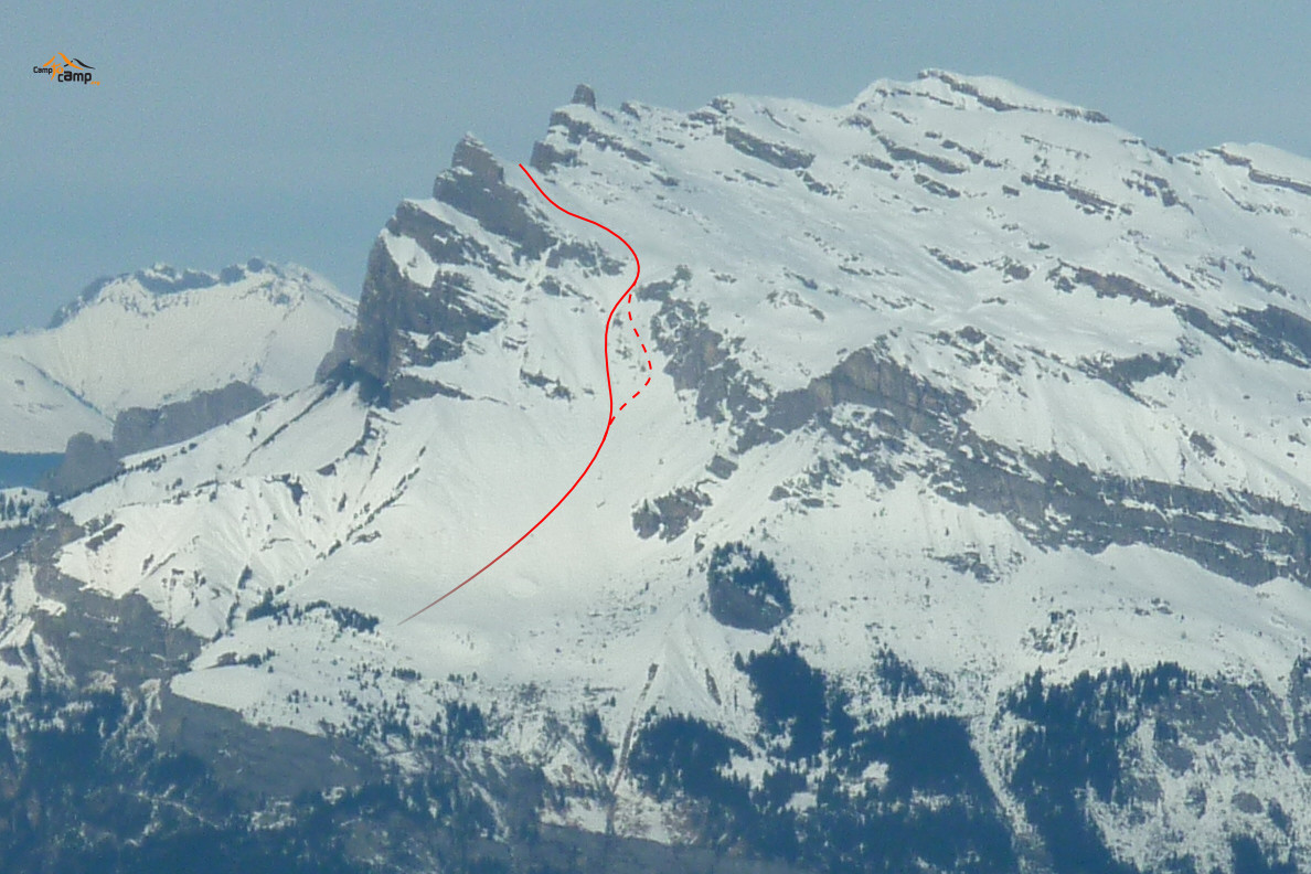 Topo : Combe du Vellard (Aiguille de Varan)