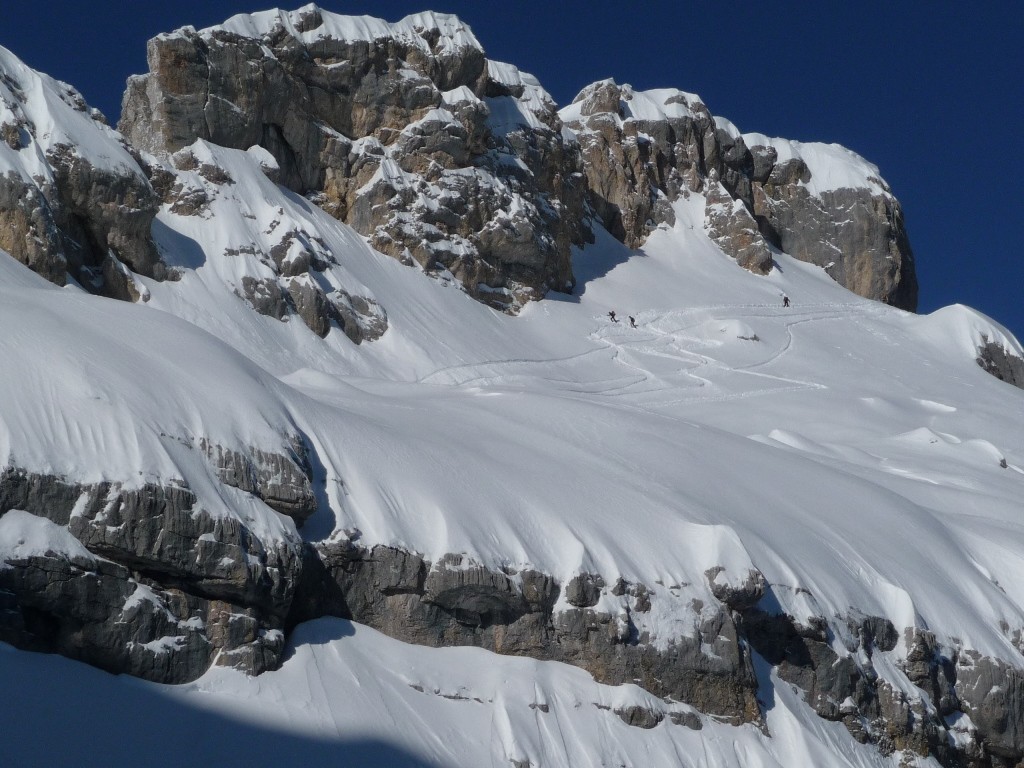 Arrivée sous le Fauteuil