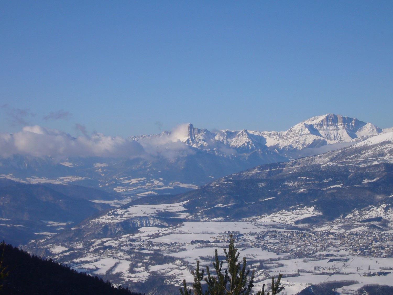 Mont aiguille et grand Veymont