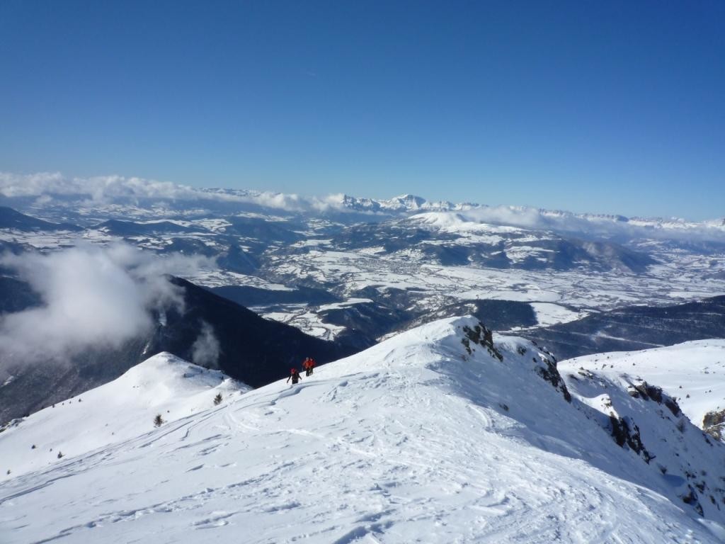 vue sur la mure et le vercors