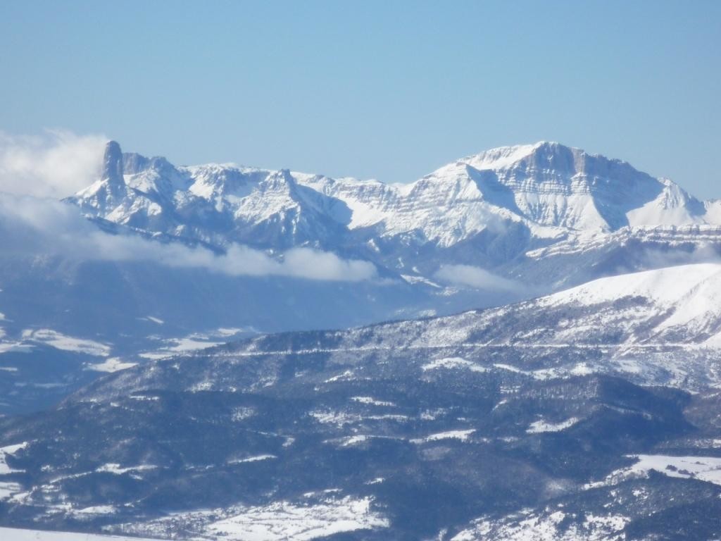 Mont Aiguille et Grand Veymont