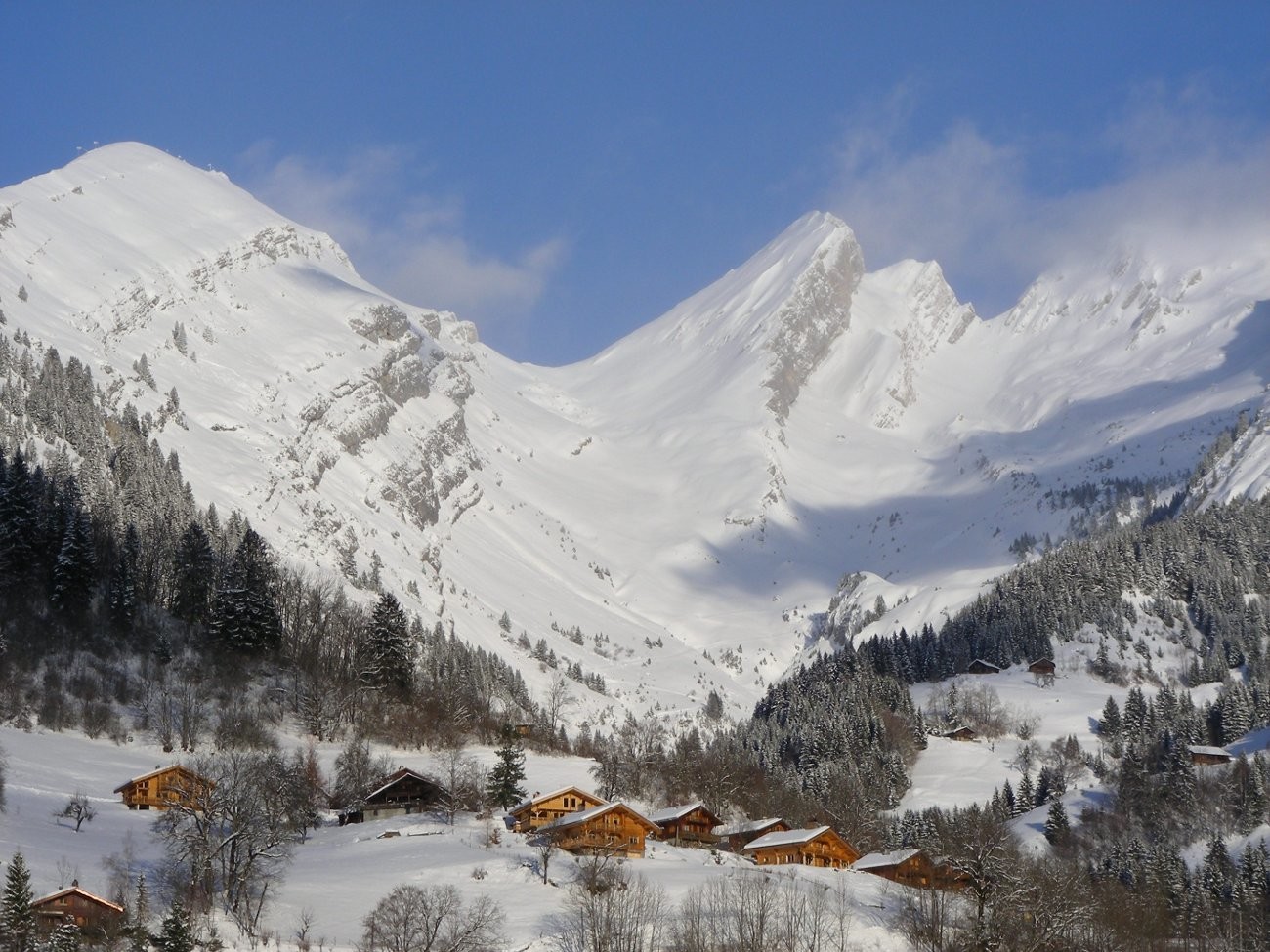 La combe de Blonnière vue de la Gutary