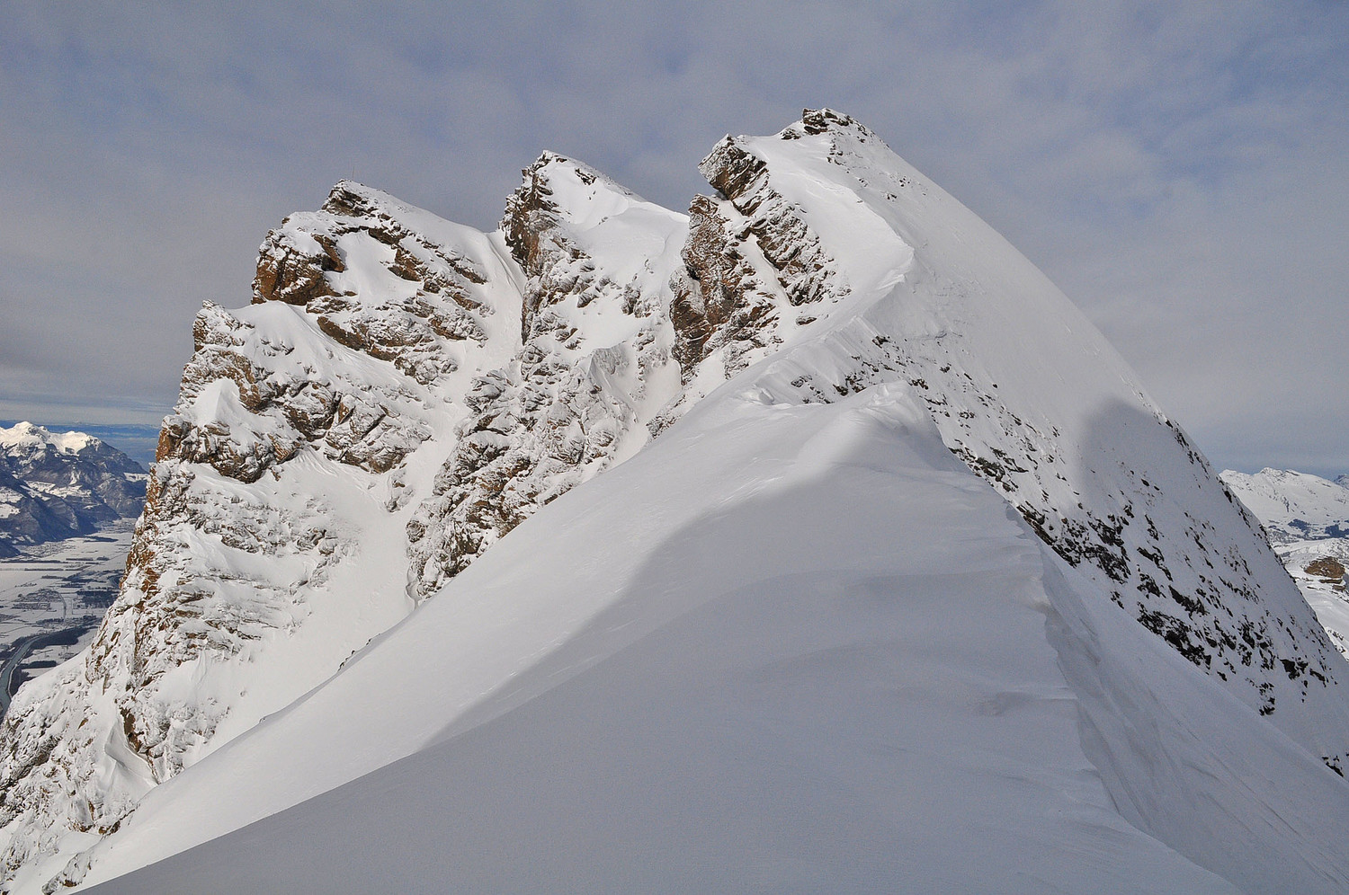 Roc Champion depuis le col.